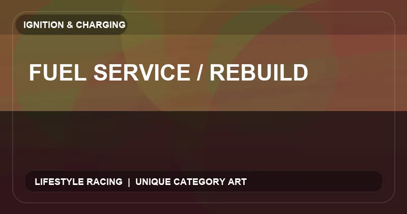 Fuel Service / Rebuild